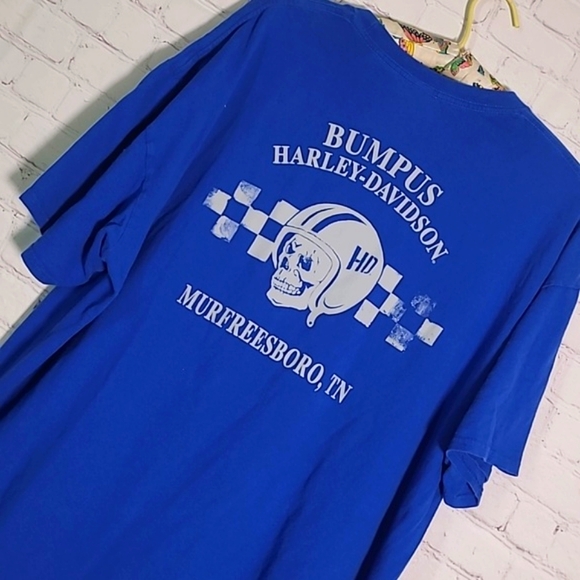 Harley-Davidson Motorcycles Bike Anatomy Graphic Print Tee Tshirt Mens Size 2XL - Picture 8 of 16